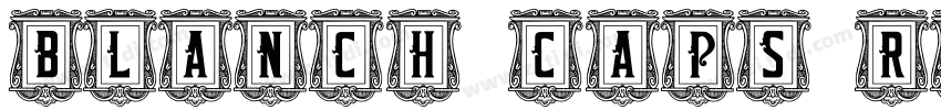 Blanch Caps Regular字体转换 Blanch Caps Regular字体转换